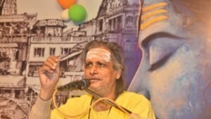 अध्यात्म का अमृत: माल्हनपार में ‘श्रीमद्भागवत कथा’ के दूसरे दिन उमड़ा जनसैलाब, राघव ऋषि जी ने कहा- प्रभु की भक्ति से ही संवरता है भविष्य